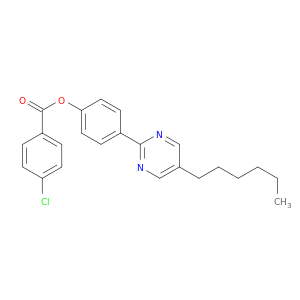 Benzoic acid, 4-chloro-, 4-(5-hexyl-2-pyrimidinyl)phenyl ester