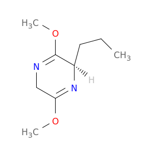 吡嗪,2,5-二氢-3,6-二甲氧基-2-丙基-,(R)-