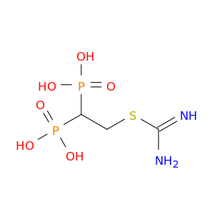Carbamimidothioic acid, 2,2-diphosphonoethyl ester