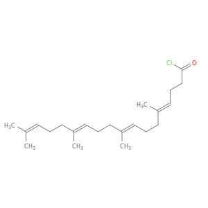 4,8,12,16-Octadecatetraenoyl chloride, 5,9,13,17-tetramethyl-, (E,E,E)-