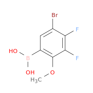 5-Bromo-3,4-difluoro-2-methoxyphenylboronic acid