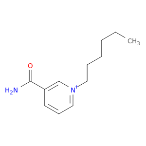 Pyridinium, 3-(aminocarbonyl)-1-hexyl-,bromide (1:1)