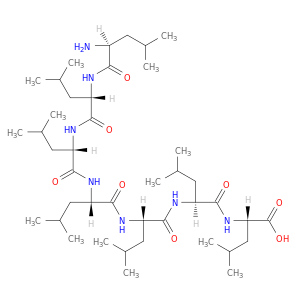 L-Leucine, L-leucyl-L-leucyl-L-leucyl-L-leucyl-L-leucyl-L-leucyl-