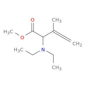 3,4-Pentadienoic acid, 2-(diethylamino)-3-methyl-, methyl ester