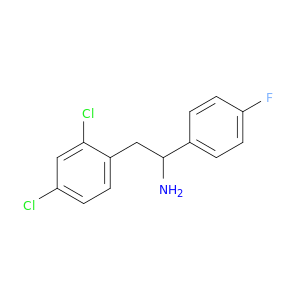 2-(2,4-Dichlorophenyl)-1-(4-fluorophenyl)ethan-1-amine