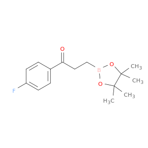 2-(4-Fluorophenyl)carbonylethylboronic acid pinacol ester