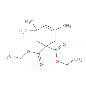 3-Cyclohexene-1,1-dicarboxylic acid, 3,5,5-trimethyl-, 1,1-diethyl ester