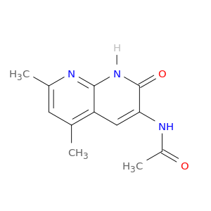 Acetamide, N-(1,2-dihydro-5,7-dimethyl-2-oxo-1,8-naphthyridin-3-yl)-