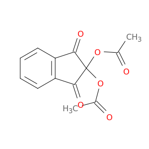 1H-Indene-1,3(2H)-dione, 2,2-bis(acetyloxy)-