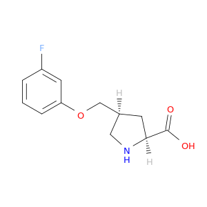 L-Proline, 4-[(3-fluorophenoxy)methyl]-, (4S)-