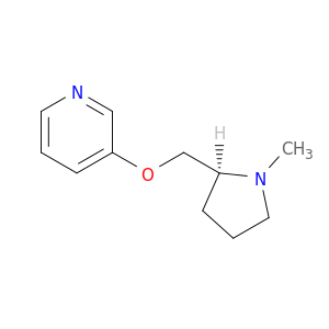 Pyridine, 3-[[(2S)-1-methyl-2-pyrrolidinyl]methoxy]-