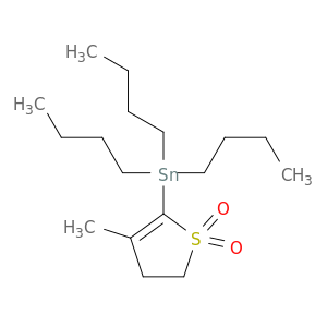 Stannane, tributyl(4,5-dihydro-3-methyl-1,1-dioxido-2-thienyl)-