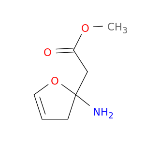 2-呋喃酸,α-氨基-,甲酯