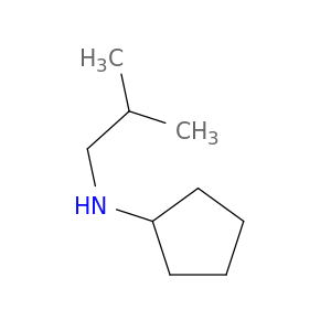 N-(2-methylpropyl)cyclopentanamine