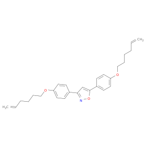Isoxazole, 3,5-bis[4-(5-hexenyloxy)phenyl]-