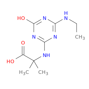 2-(1-Carboxy-1-methylethylamino)-4-ethylamino-6-hydroxy-1,3,5-triazine