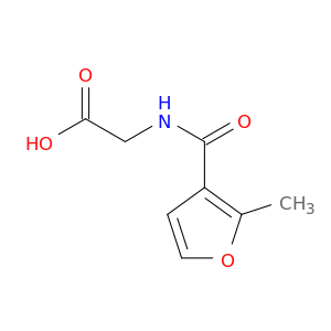 2-[(2-Methylfuran-3-yl)formamido]acetic Acid