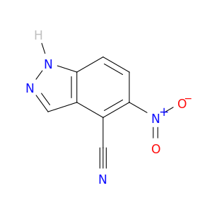 4-Cyano-5-nitro 1H-Indazole