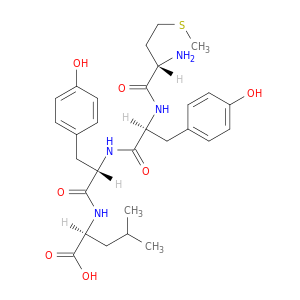L-Leucine, N-[N-(N-L-methionyl-L-tyrosyl)-L-tyrosyl]-