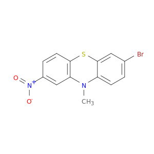 10H-Phenothiazine, 7-bromo-10-methyl-2-nitro-