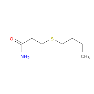 Propanamide, 3-(butylthio)-