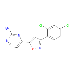 4-[3-(2,4-二氯苯基)异恶唑]嘧啶-2-胺
