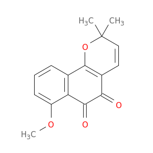 2H-Naphtho[1,2-b]pyran-5,6-dione, 7-methoxy-2,2-dimethyl-