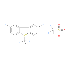 2,8-二氟-5-(三氟甲基)-5H-二苯并[b,d]噻吩-5-鎓三氟甲磺酸盐