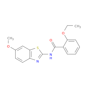 Benzamide, 2-ethoxy-N-(6-methoxy-2-benzothiazolyl)-