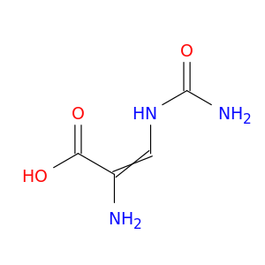 2-Propenoic acid, 2-amino-3-[(aminocarbonyl)amino]-