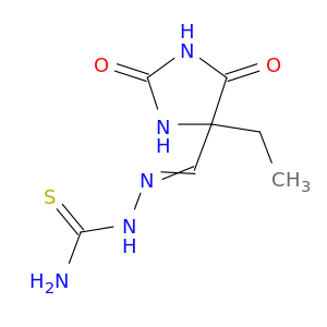 [(4-ethyl-2,5-dioxo-imidazolidin-4-yl)methylideneamino]thiourea
