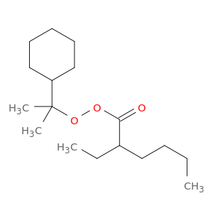 Hexaneperoxoic acid, 2-ethyl-, 1-cyclohexyl-1-methylethyl ester