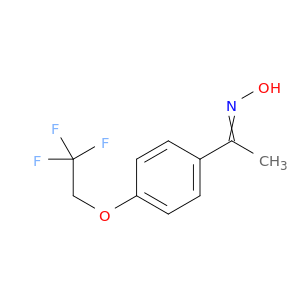 N-{1-[4-(2,2,2-trifluoroethoxy)phenyl]ethylidene}hydroxylamine