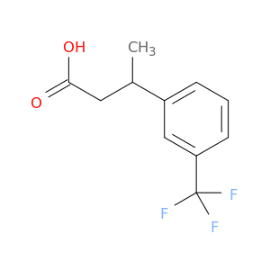 3-[3-(trifluoromethyl)phenyl]butanoic acid