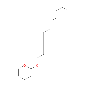 2H-Pyran, 2-[(10-fluoro-3-decynyl)oxy]tetrahydro-