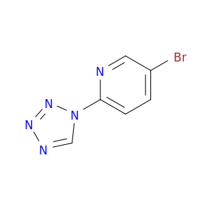 Pyridine, 5-bromo-2-(1H-tetrazol-1-yl)-