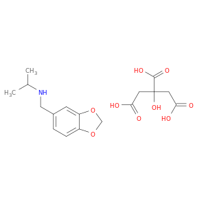N-Isopropyl-piperonylamine citrate [French]