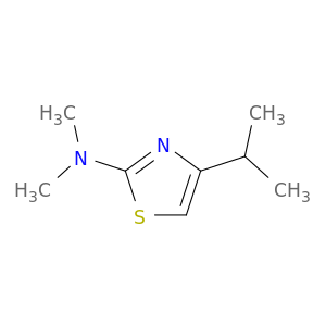 2-Thiazolamine, N,N-dimethyl-4-(1-methylethyl)-