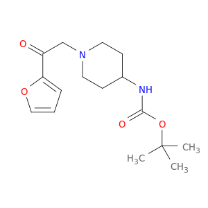 [1-(2-呋喃-2-基-2-氧代-乙基)-哌啶-4-基]-氨基甲酸叔丁基酯