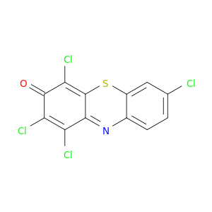 3H-Phenothiazin-3-one, 1,2,4,7-tetrachloro-