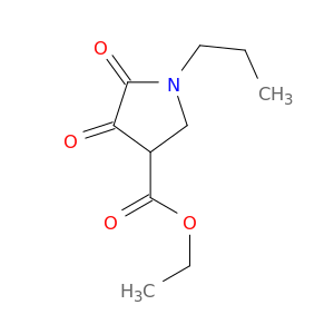 ethyl 4,5-dioxo-1-propylpyrrolidine-3-carboxylate