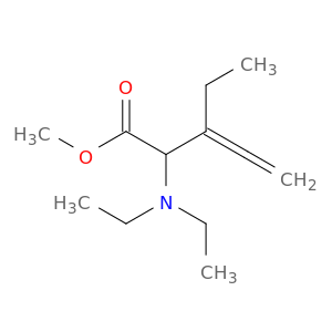3,4-Pentadienoic acid, 2-(diethylamino)-3-ethyl-, methyl ester