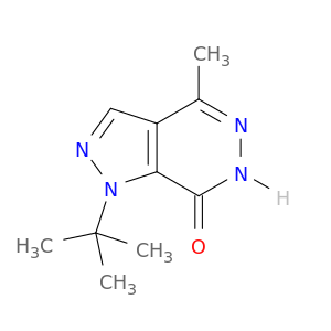 1-tert-butyl-4-methyl-1,6-dihydro-7h-pyrazolo[3,4-d]pyridazin-7-one