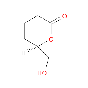 2H-Pyran-2-one, tetrahydro-6-(hydroxymethyl)-, (6R)-