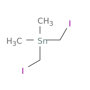 Stannane, bis(iodomethyl)dimethyl-