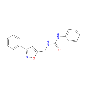 Urea, N-phenyl-N'-[(3-phenyl-5-isoxazolyl)methyl]-