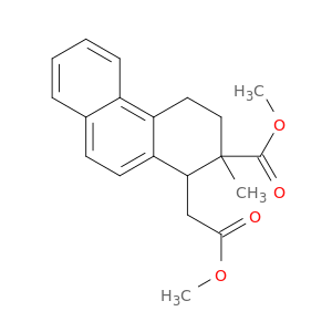 methyl 1-(2-methoxy-2-oxoethyl)-2-methyl-1,2,3,4-tetrahydrophenanthrene-2-carboxylate