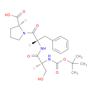 L-Proline, 1-[N-[N-[(1,1-dimethylethoxy)carbonyl]-L-seryl]-L-phenylalanyl]-