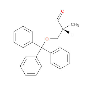 Propanal, 2-methyl-3-(triphenylmethoxy)-, (2R)-
