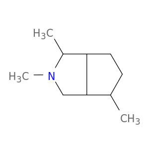 Cyclopenta[c]pyrrole, octahydro-1,2,4-trimethyl-